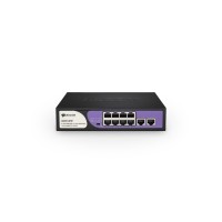 Коммутатор BDCOM S1000-8P2F / 8 PoE+ порта / 1.2Gbps