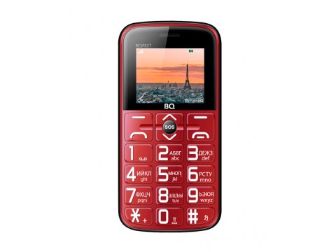Мобильный телефон BQ-1851 Respect Красный