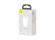 Адаптер питания Baseus GaN2 Lite Quick ChargerC+U 65W EU White (CCGAN2L-B02)