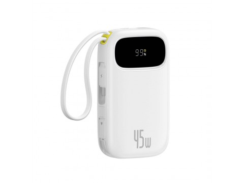 Портативный внешний аккумулятор Baseus EnerFill FC31 10000mAh 45W White (P10082102213-00)