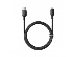 Интерфейсный кабель Baseus Silky USB to iP 2.4A 1m Black (P10377702113-00)