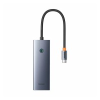 Концентратор Baseus UltraJoy Series 4-Port Space Grey (B0005280B811-08)