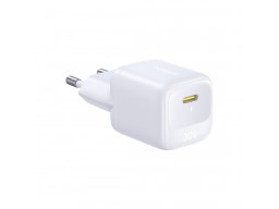 Адаптер питания Baseus FN22 1C 30W EU Moon White (E0123101)