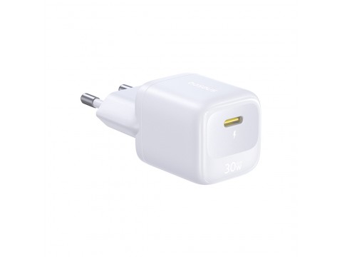 Адаптер питания Baseus FN22 1C 30W EU Moon White (E0123101)