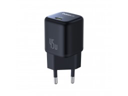 Адаптер питания Baseus PicoGo GaN 1C 45W Black (P10176800123-00)