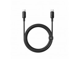 Интерфейсный кабель Baseus Silky Type-C to Type-C 100W 1m Black (P10377704113-00)