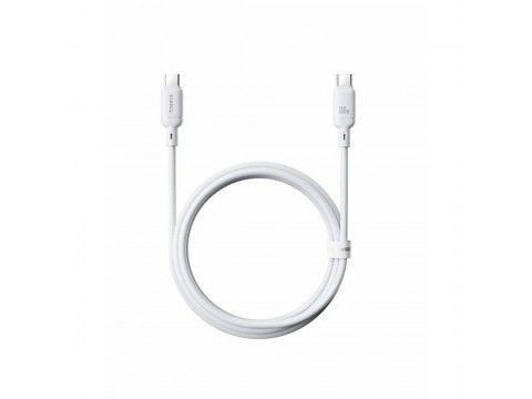 Интерфейсный кабель Baseus Silky Type-C to Type-C 100W 2m White (P10377704213-01)