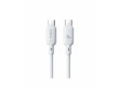 Интерфейсный кабель Baseus Silky Type-C to Type-C 100W 2m White (P10377704213-01)