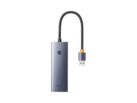 Концентратор Baseus UltraJoy Series 4-Port Space Grey (B0005280B811-10)