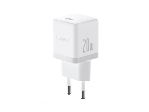 Адаптер питания Baseus Palm 1C 20W White(P10111602213-00)