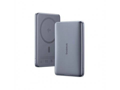 Портативный внешний аккумулятор Baseus PicoGo AM41 Ultra-Slim 10000mAh 27W Grey (E0027200)