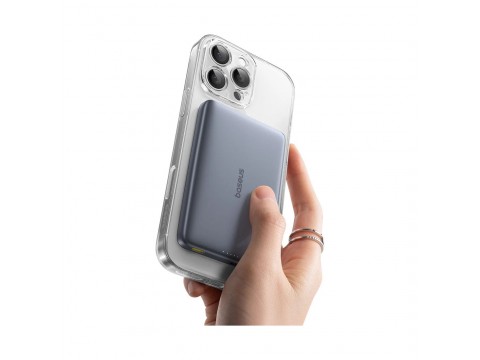 Портативный внешний аккумулятор Baseus PicoGo AM41 Ultra-Slim 10000mAh 27W Grey (E0027200)