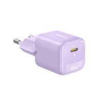 Адаптер питания Baseus FN22 1C 45W EU Nebula Purple (E0123303)