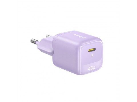 Адаптер питания Baseus FN22 1C 45W EU Nebula Purple (E0123303)
