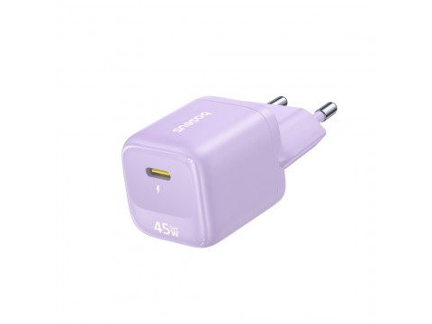 Адаптер питания Baseus FN22 1C 45W EU Nebula Purple (E0123303)