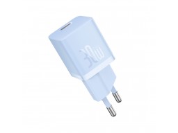 Адаптер питания Baseus GaN5 (mini) 1C 30W Blue (P10110902313-00)