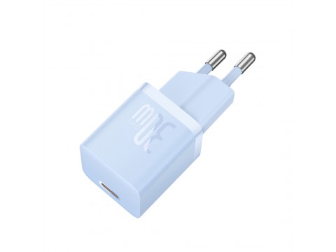 Адаптер питания Baseus GaN5 (mini) 1C 30W Blue (P10110902313-00)