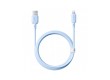 Интерфейсный кабель Baseus Silky USB to iP 2.4A 1m Galaxy Blue (P10377702313-00)