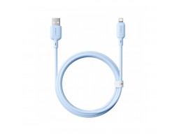 Интерфейсный кабель Baseus Silky USB to iP 2.4A 1m Galaxy Blue (P10377702313-00)