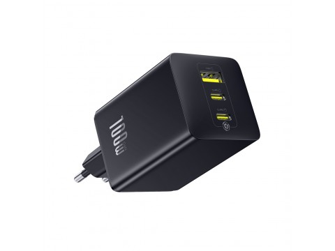 Адаптер питания Baseus EnerFill FE11 2C+U 100W Black (P10182102123-00)