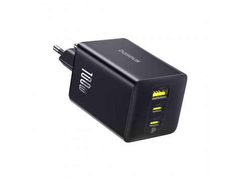 Адаптер питания Baseus EnerFill FE11 2C+U 100W Black (P10182102123-00)