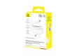 Интерфейсный кабель Baseus Foamed Silicone Pro Magnetic USB-C to USB-C 100W White 1m (E0426D01)