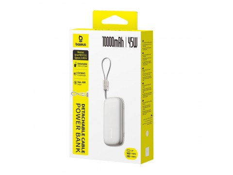 Портативный внешний аккумулятор Baseus EnerFill FC21 Qpow 3 Ultra 10000mAh 45W Titanium (E0027Q01)