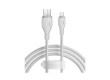 Интерфейсный кабель Baseus Pudding USB to iP 2.4A 2m White (P10355700221-B2)