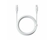 Интерфейсный кабель Baseus Silky Type-C to iP 20W 2m White (P10377700213-01)