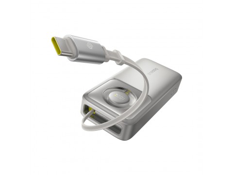 Портативный внешний аккумулятор Baseus Free2Pull 20000mAh 65W Gray (P10073700843-00)