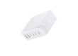 Адаптер питания Baseus EnerFill FH21 Desktop Charging Station 4C+2U 120W EU Moon White