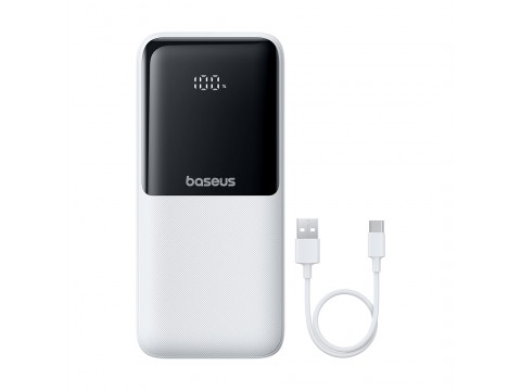 Портативный внешний аккумулятор Baseus Lipow 20000mAh 22.5W White (P10079102213-00)