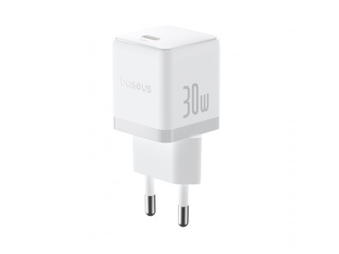 Адаптер питания Baseus Palm 1C 30W White (P10111605213-00)