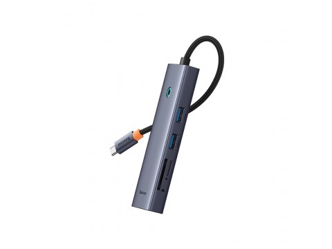Док-станция Baseus UltraJoy Series 7-Port HUB Docking Station Space Grey