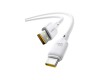 Интерфейсный кабель Baseus Silky Series USB to Type-C 100W 2m White (P10377703213-01)