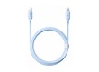 Интерфейсный кабель Baseus Silky Type-C to iP 20W 1m Blue (P10377700313-00)