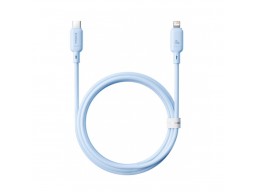 Интерфейсный кабель Baseus Silky Type-C to iP 20W 1m Blue (P10377700313-00)