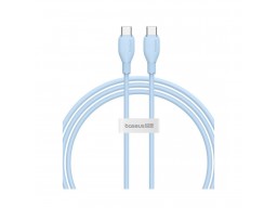 Интерфейсный кабель Baseus Ultra-Fast USB-C to USB-C 100W 1m Blue (P10376302312-01)