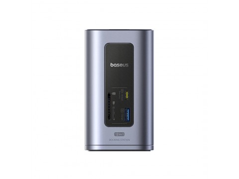Док-станция Baseus NU1 Air Spacemate 12-in-1 Grey (B00568103813-00)