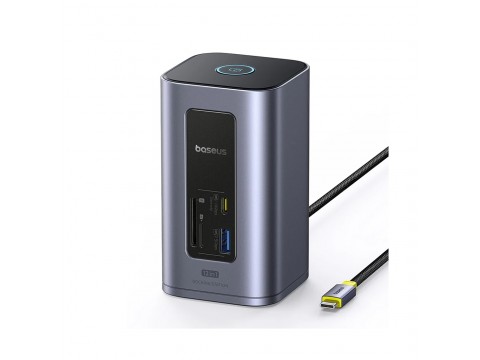Док-станция Baseus NU1 Air Spacemate 12-in-1 Grey (B00568103813-00)