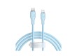 Интерфейсный кабель Baseus Pudding Type-C to iP 20W 2m Blue (P10355701311-B2)