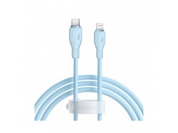 Интерфейсный кабель Baseus Pudding Type-C to iP 20W 2m Blue (P10355701311-B2)