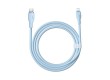 Интерфейсный кабель Baseus Pudding Type-C to iP 20W 2m Blue (P10355701311-B2)