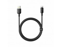 Интерфейсный кабель Baseus Silky USB to Type-C 100W 2m Black (P10377703113-01)