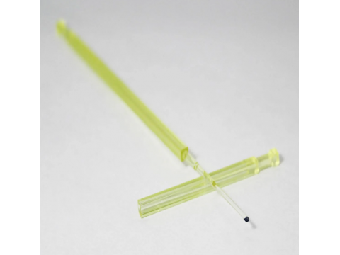 Disposable Plastic Straw- Cryolock Vitrification Device. Yellow
