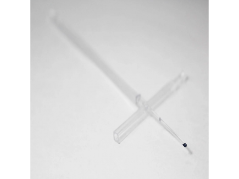 Disposable Plastic Straw - Cryolock Vitrification Device. Clear