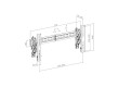 Кронштейн Brateck LVW02E-48T для видеостен, 37"-70"