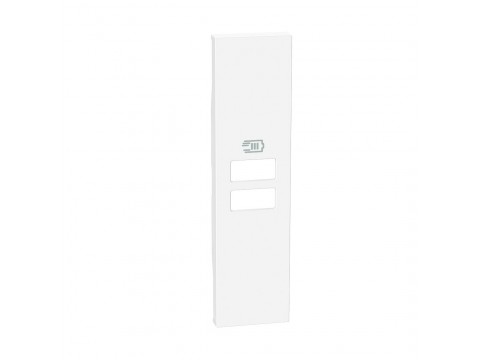 Лицевая панель Bticino KW13C Living Now USB 2 разъёма 15 Вт/3000мА 1 модуль белый