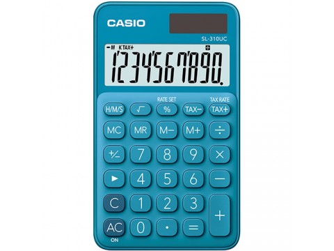 Калькулятор карманный CASIO SL-310UC-BU-W-EC