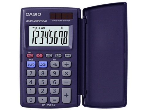 Калькулятор карманный CASIO HS-8VA-W-EP